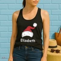Personalized Matching Family Christmas Custom Women's Tank Top thumb 2