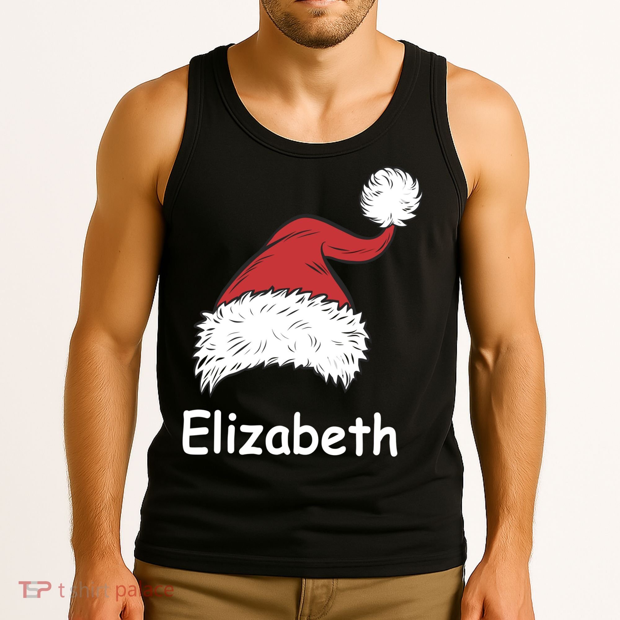 Personalized Matching Family Christmas Custom Tank Top