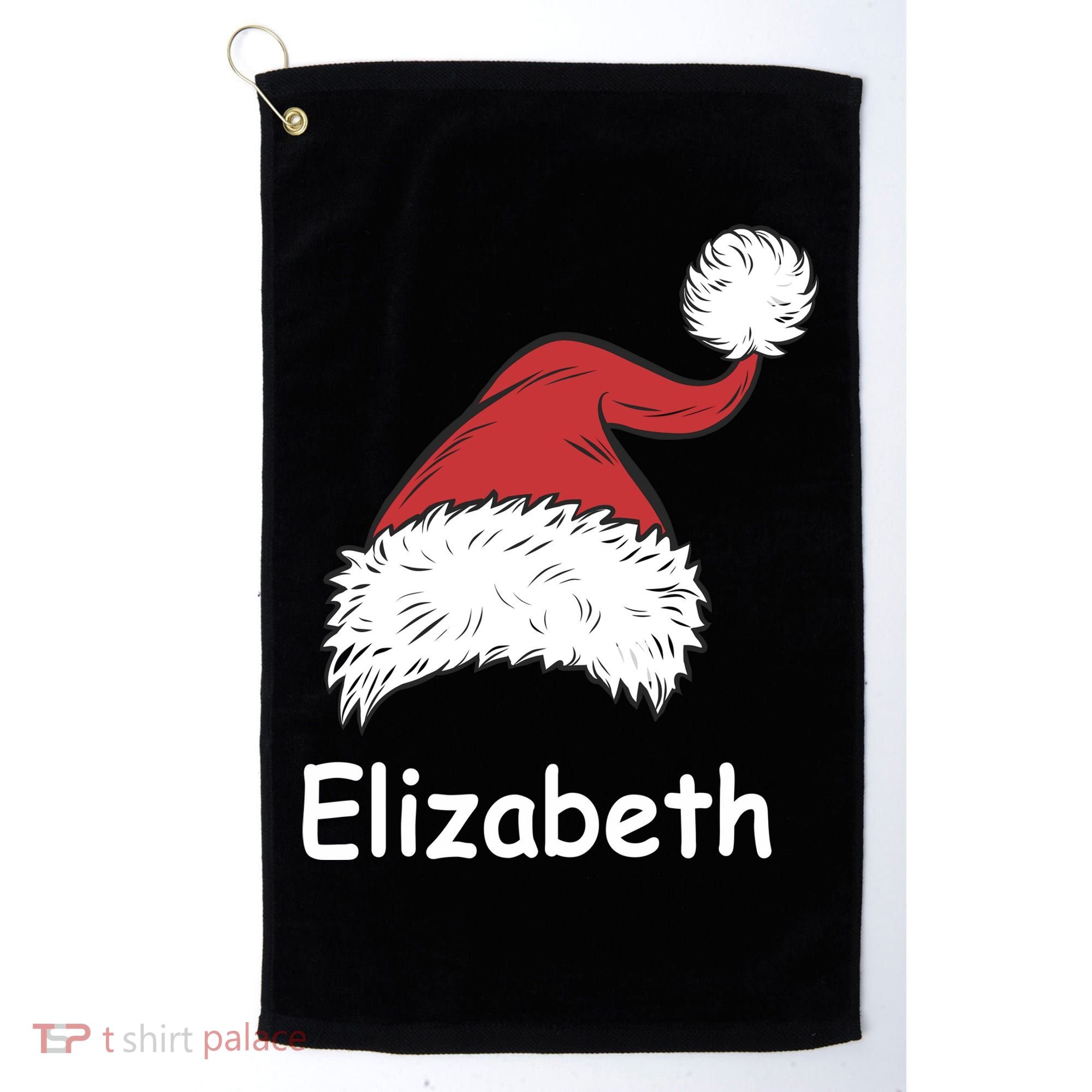 Personalized Matching Family Christmas Custom Golf Towel