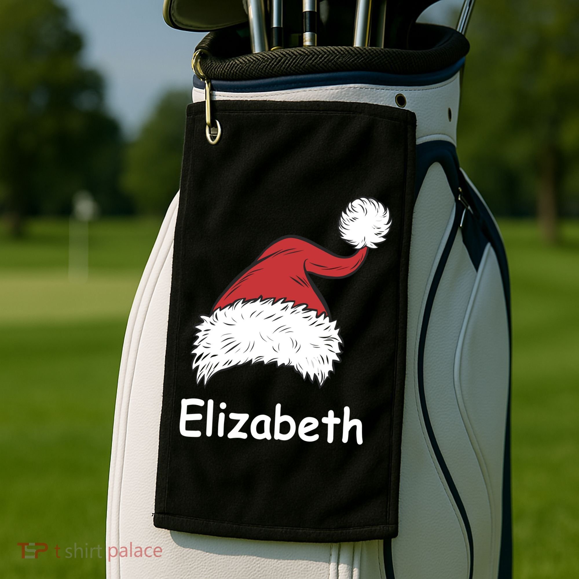 Personalized Matching Family Christmas Custom Golf Towel
