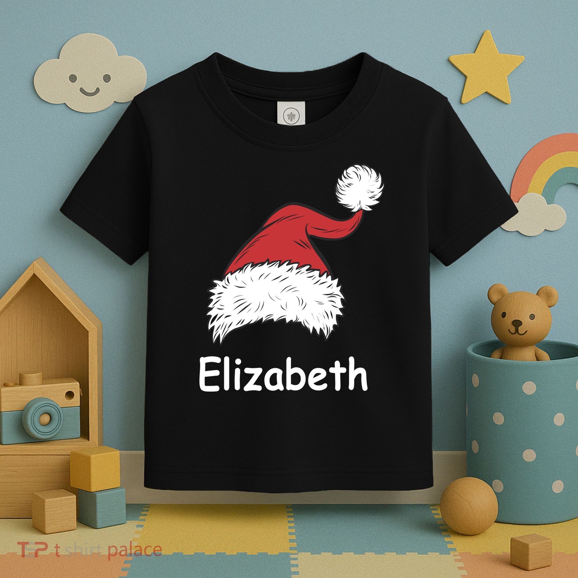 Personalized Matching Family Christmas Custom Toddler T-Shirt
