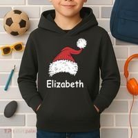 Personalized Matching Family Christmas Custom Kids Hoodie thumb 2
