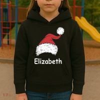 Personalized Matching Family Christmas Custom Kids Hoodie thumb 3
