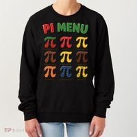 Pie Menu Funny Pi Day Pi 3 Women's Sweatshirt thumb 0