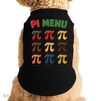 Pie Menu Funny Pi Day Pi 3 Doggie Tank thumb 0