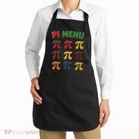 Pie Menu Funny Pi Day Pi 3 Apron thumb 2