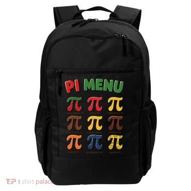 Pie Menu Funny Pi Day Pi 3 Backpack
