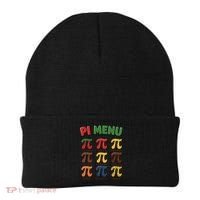 Pie Menu Funny Pi Day Pi 3 Beanie thumb 0