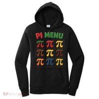 Pie Menu Funny Pi Day Pi 3 Women's Hoodie thumb 0