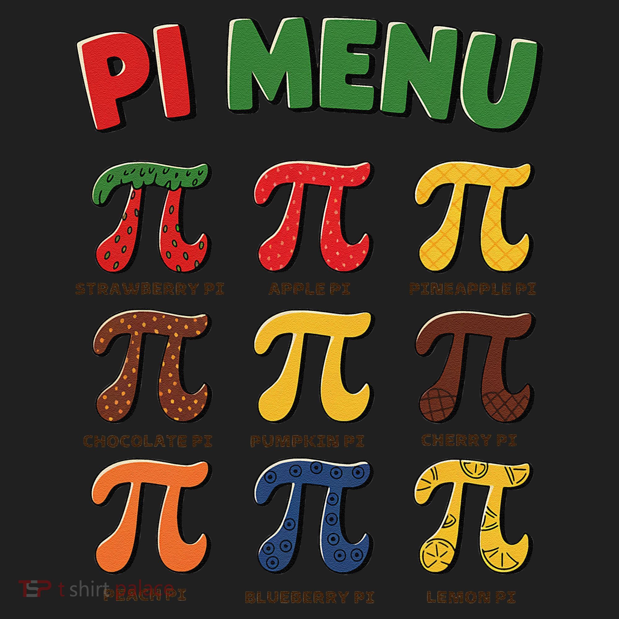 Pie Menu Funny Pi Day Pi 3 Hat