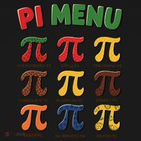 Pie Menu Funny Pi Day Pi 3 Tank Top thumb 6