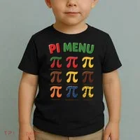 Pie Menu Funny Pi Day Pi 3 Toddler T-Shirt thumb 2