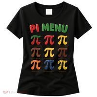 Pie Menu Funny Pi Day Pi 3 Women's T-Shirt thumb 0
