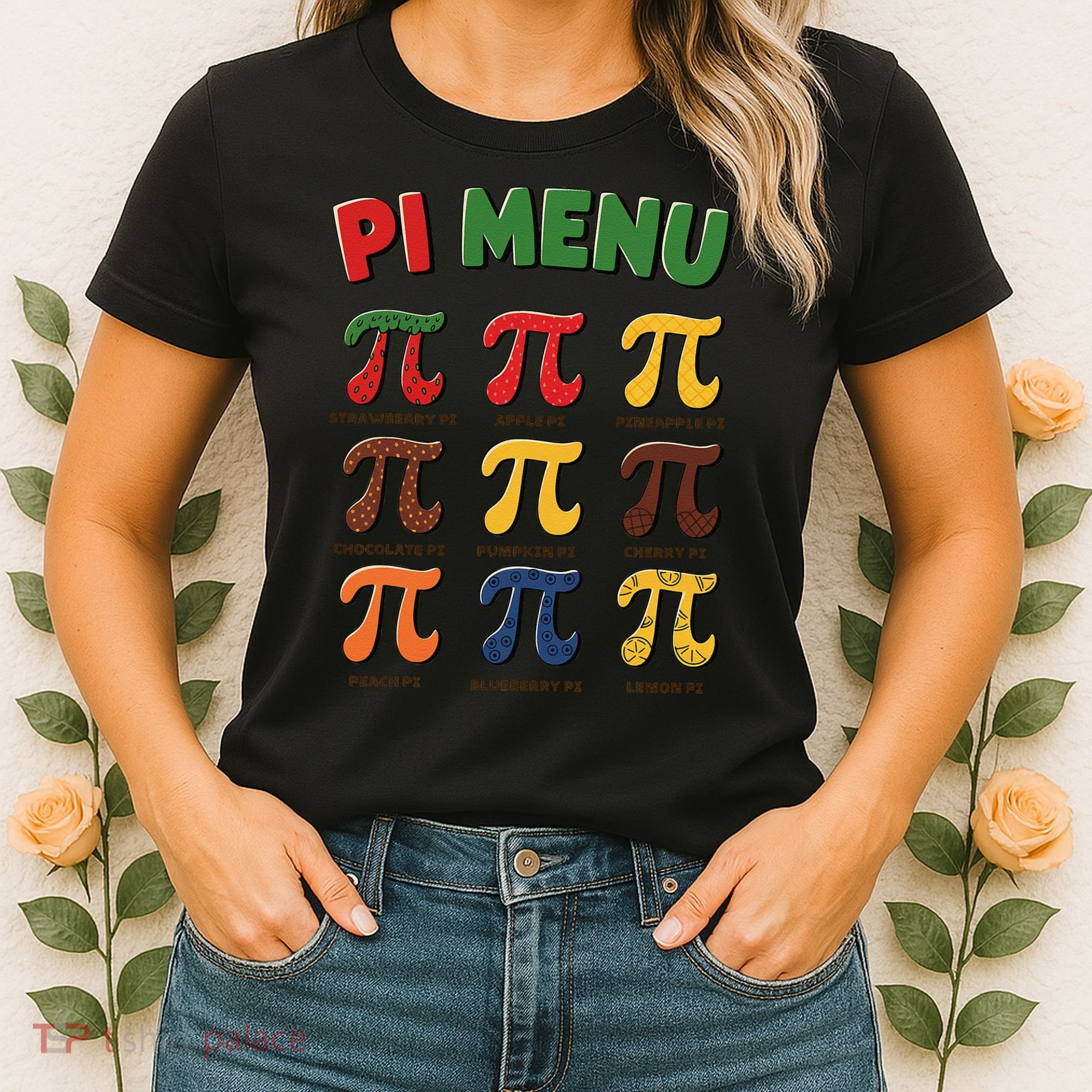 Pie Menu Funny Pi Day Pi 3 Women's T-Shirt