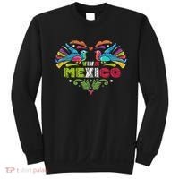 Proud Mexican Flag Peacock Animal Gift Viva Mexico Sweatshirt thumb 0