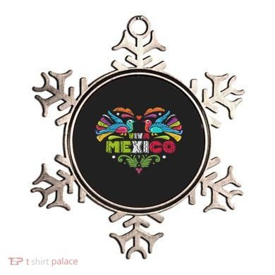 Proud Mexican Flag Peacock Animal Gift Viva Mexico Ornament