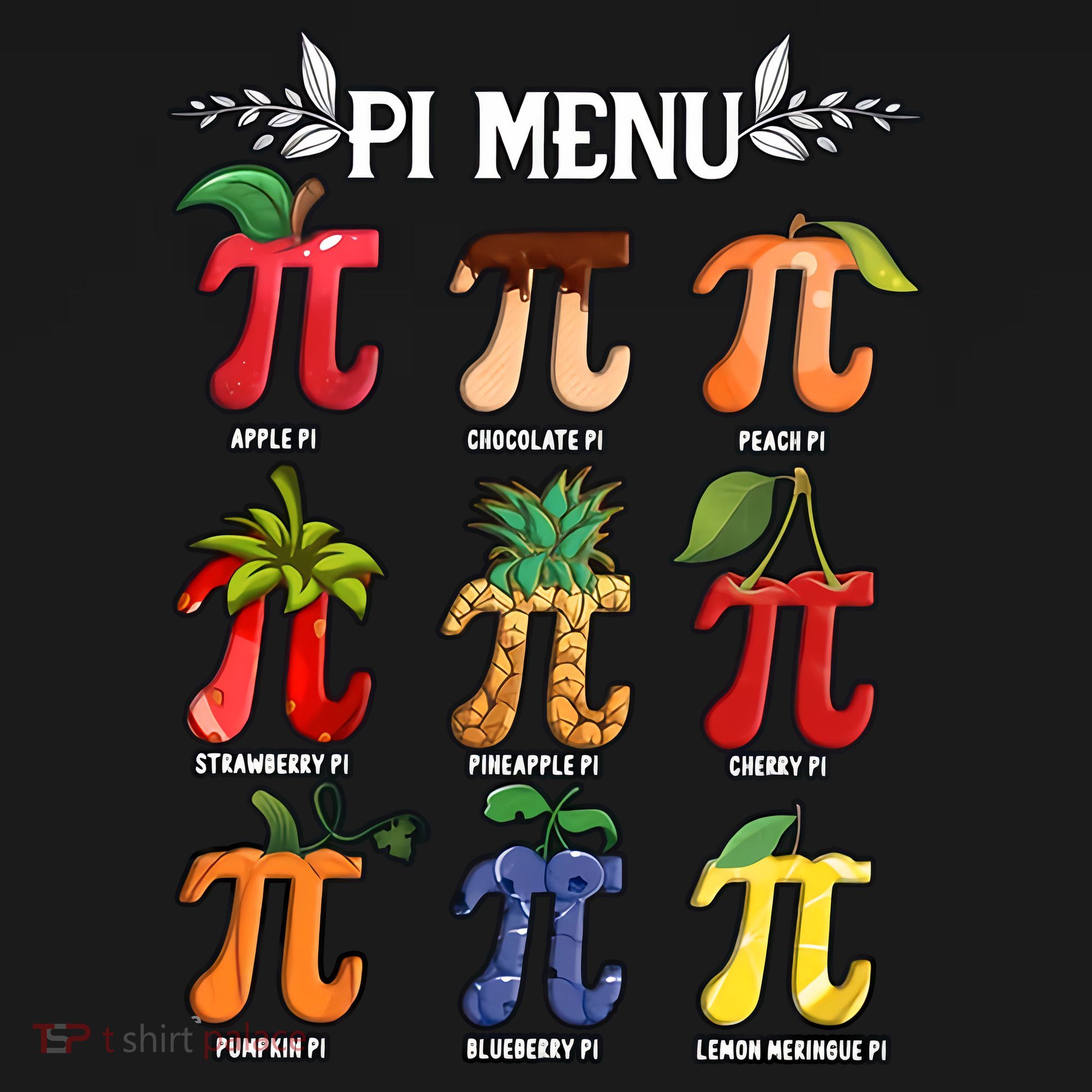 Pi Menu Funny Happy Pi Day For Fruits Loverr Pi Symbol Teacher Math Lover Coaster