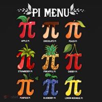 Pi Menu Funny Happy Pi Day For Fruits Loverr Pi Symbol Teacher Math Lover Tote Bag thumb 4