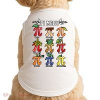 Pi Menu Funny Happy Pi Day For Fruits Loverr Pi Symbol Teacher Math Lover Doggie Tank thumb 0