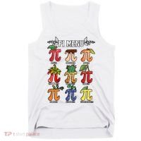 Pi Menu Funny Happy Pi Day For Fruits Loverr Pi Symbol Teacher Math Lover Tank Top thumb 0