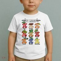 Pi Menu Funny Happy Pi Day For Fruits Loverr Pi Symbol Teacher Math Lover Toddler T-Shirt thumb 2