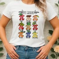 Pi Menu Funny Happy Pi Day For Fruits Loverr Pi Symbol Teacher Math Lover Women's T-Shirt thumb 2