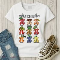 Pi Menu Funny Happy Pi Day For Fruits Loverr Pi Symbol Teacher Math Lover Women's T-Shirt thumb 3