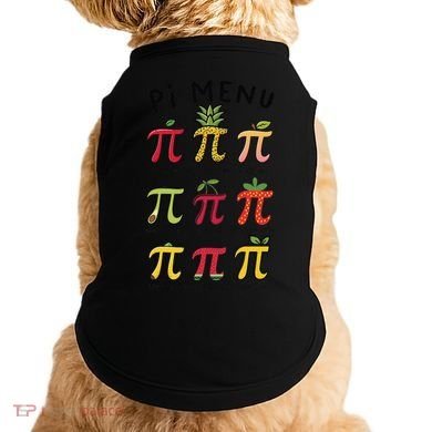 Pie Menu Funny Pi Day Pi 3 Doggie Tank