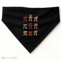Pie Menu Funny Pi Day Pi 3 USA-Made Doggie Bandana thumb 0