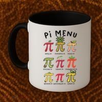 Pie Menu Funny Pi Day Pi 3 Coffee Mug thumb 2