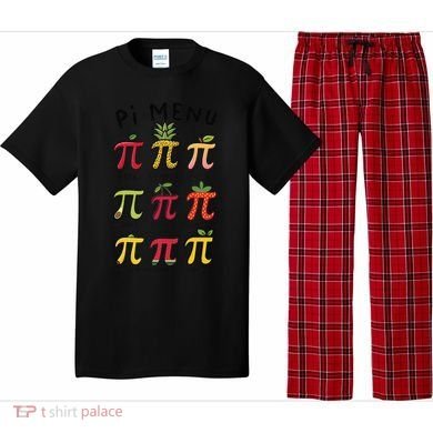 Pie Menu Funny Pi Day Pi 3 Pajama Set