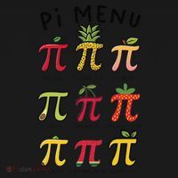 Pie Menu Funny Pi Day Pi 3 Pajama Set thumb 2