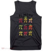 Pie Menu Funny Pi Day Pi 3 Tank Top thumb 0