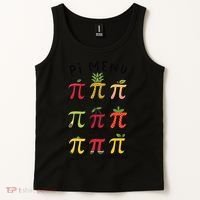 Pie Menu Funny Pi Day Pi 3 Tank Top thumb 2