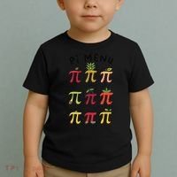 Pie Menu Funny Pi Day Pi 3 Toddler T-Shirt thumb 2