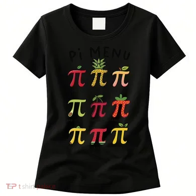 Pie Menu Funny Pi Day Pi 3 Women's T-Shirt