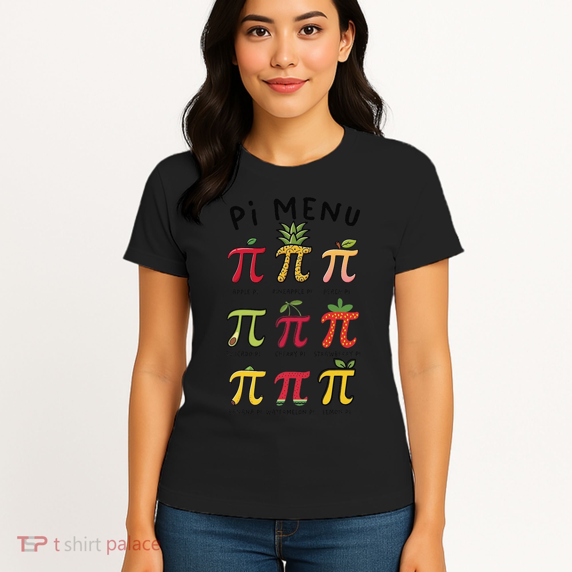 Pie Menu Funny Pi Day Pi 3 Women's T-Shirt