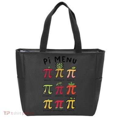 Pie Menu Funny Pi Day Pi 3 Tote Bag