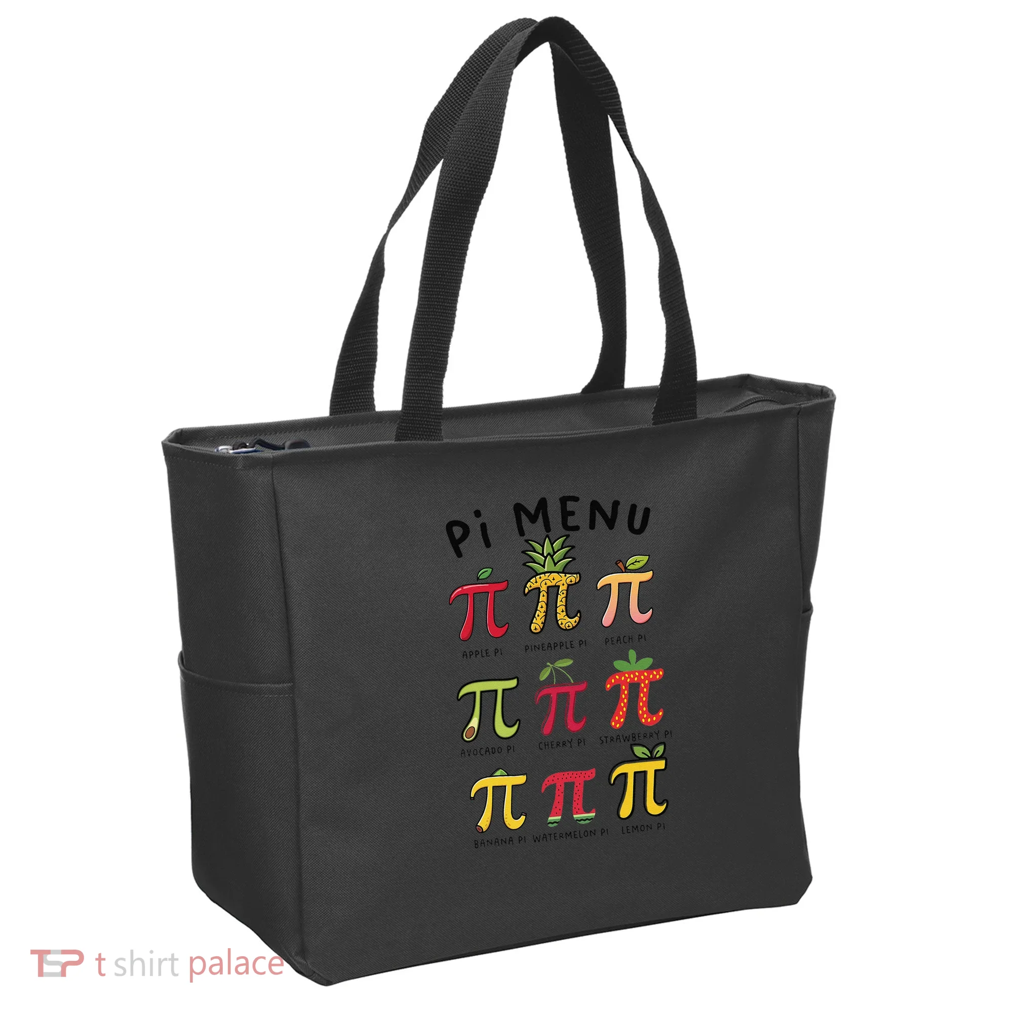 Pie Menu Funny Pi Day Pi 3 Tote Bag