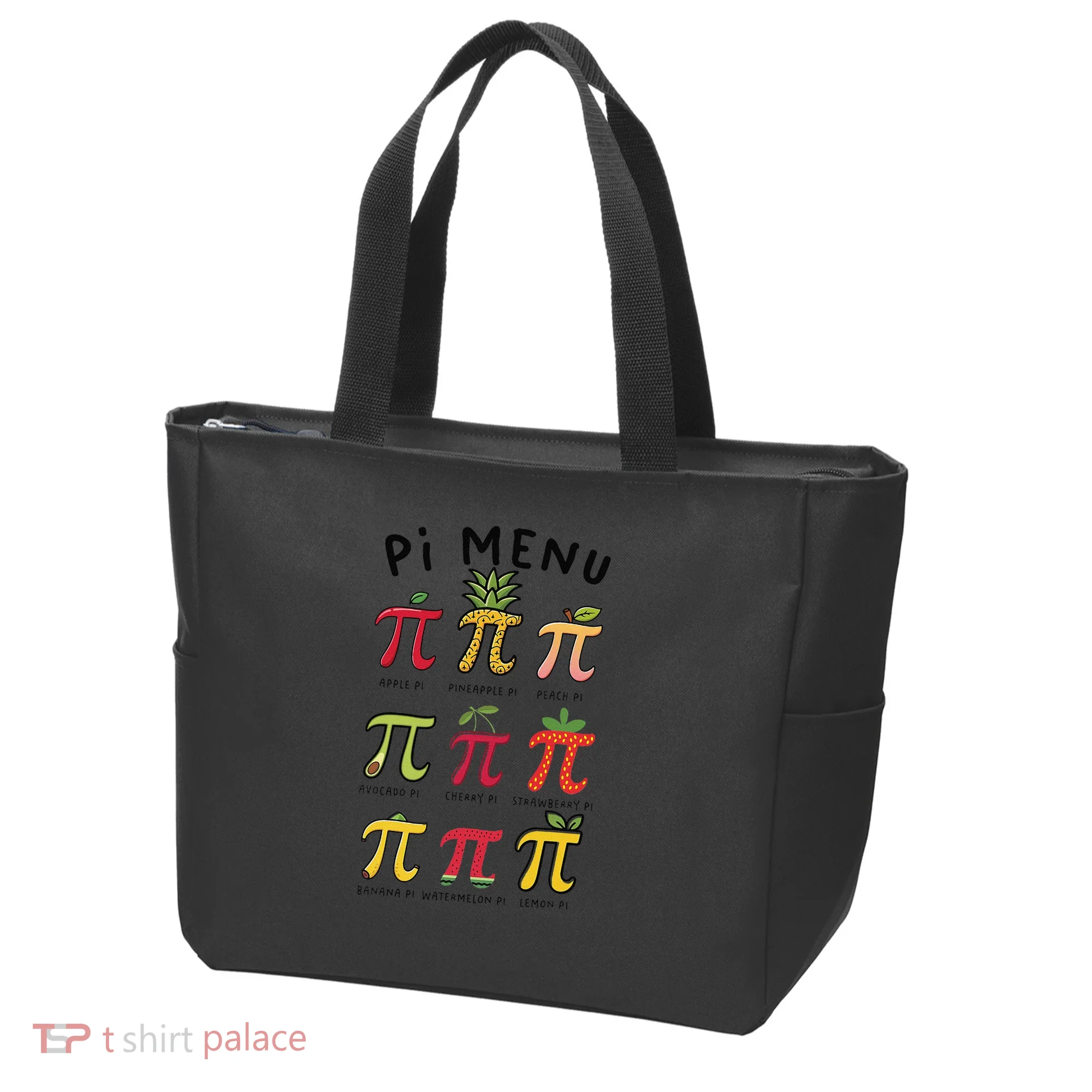 Pie Menu Funny Pi Day Pi 3 Tote Bag
