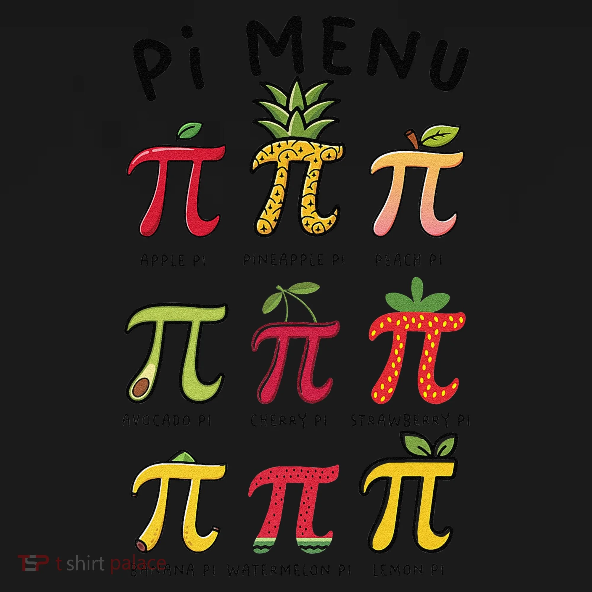 Pie Menu Funny Pi Day Pi 3 Tote Bag