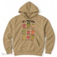 Pie Menu Funny Pi Day Pi 3 Hoodie thumb 0