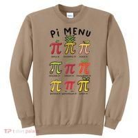 Pie Menu Funny Pi Day Pi 3 Sweatshirt thumb 0