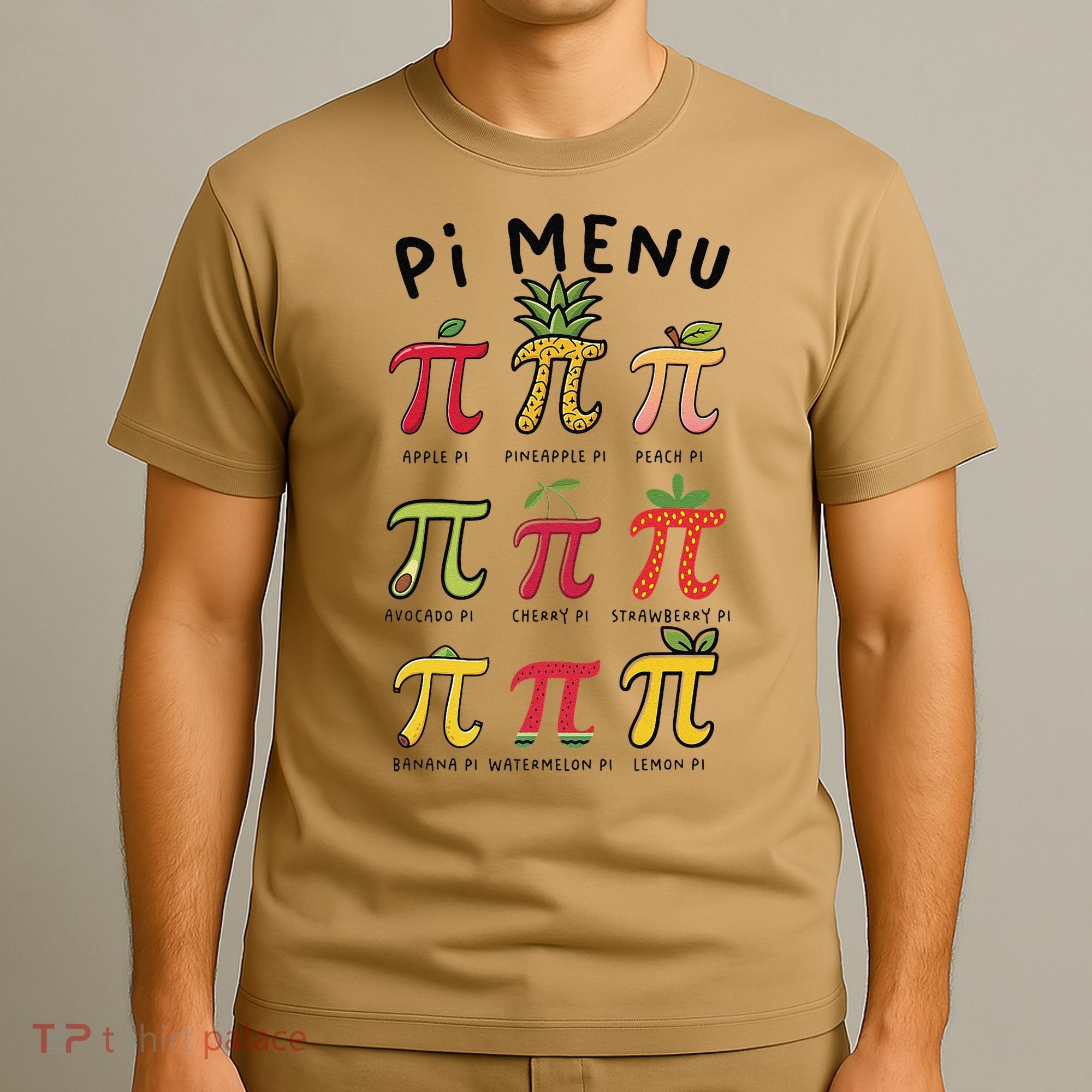 Pie Menu Funny Pi Day Pi 3 T-Shirt