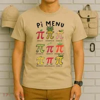 Pie Menu Funny Pi Day Pi 3 T-Shirt thumb 6