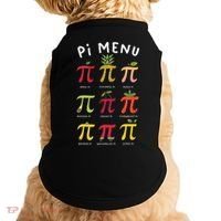 Pie Menu Funny Pi Day Pi 3 Doggie Tank thumb 0