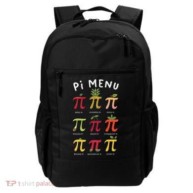 Pie Menu Funny Pi Day Pi 3 Backpack