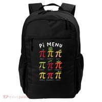 Pie Menu Funny Pi Day Pi 3 Backpack thumb 0