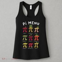 Pie Menu Funny Pi Day Pi 3 Women's Tank Top thumb 3