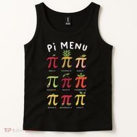 Pie Menu Funny Pi Day Pi 3 Tank Top thumb 2